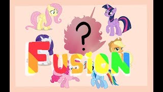 Mane Six Fusion speedpaint [upl. by Leavelle]