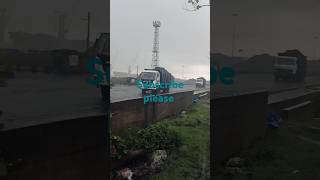 haldia port rain time vlogshort video viral 2024 [upl. by Frohman]