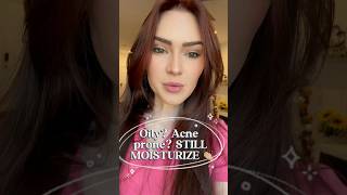 Why those with oilyacneprone skin NEED to moisturize 👏🏼🧴acne dermatology skincare moisture [upl. by Groark847]