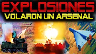 🔴 INFIERNO EN LA TIERRA 🔴 EXPLOSIONES MASIVAS TRAS ATAQUE DE DRONES CONTRA ARSENAL 🔴 [upl. by Noman]