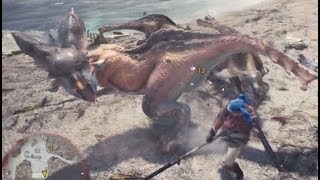 Monster Hunter World – A Kestodon Kerfuffle Walkthrough  Suprise Encounter [upl. by Letta302]