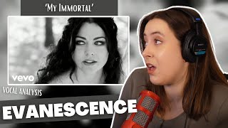 EVANESCENCE My Immortal  Vocal Coach Reaction amp Analysis  Jennifer Glatzhofer [upl. by Adyl957]