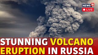 Volcano Eruption In Russia LIVE  Shiveluch Volcano Erupts After 70 Magnitude Earthquake  N18G [upl. by Camden]