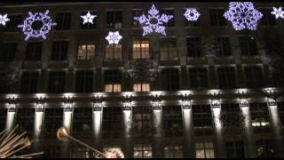 Saks Fifth Ave Christmas Light Show 2009 [upl. by Kalk219]