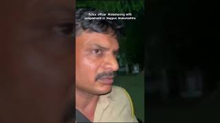 Police misbehave with complainant police policemisconduct viralshorts maharashtra shorts reels [upl. by Kunin]