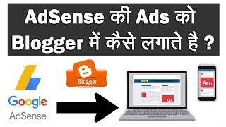 How To Place Google AdSense Ads On Blogger Step By Step Full Process In Hindi [upl. by Curley]