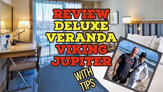 Ultimate Review of Viking Ocean Cruises Jupiter Deluxe Veranda Cabin  FULL STATEROOM TOUR amp TIPS [upl. by Millie427]