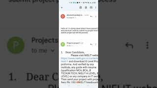 how to submit nielit Olevel exam project Full process [upl. by Vernice]