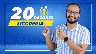 20 Razones Para Tu LICORERÍA  SICARXCOM [upl. by Liponis]