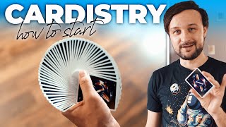 CARDISTRY FOR BEGINNERS how to start basics amp tips [upl. by Siahc]