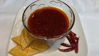 Cómo Hacer Salsa Macha Chile De AceitePara Pozole la mejor receta [upl. by Airan]