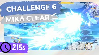 Blue Archive Decagrammaton Challenge 6 in 215s  Mika clear [upl. by Claudianus]