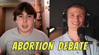 Abortion Debate  Christian VS Pro Choicer [upl. by Garwood263]