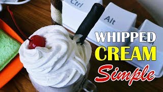 Membuat Whipped Cream Sendiri Dengan Mudah [upl. by Berliner]