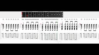 May  Gadis Bertudung Putih Guitar Tab Tutorial [upl. by Kenleigh673]