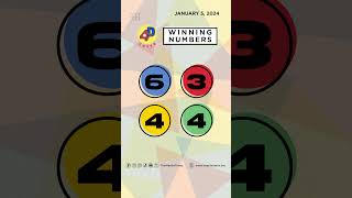 PCSO Lotto Results P49M Ultra Lotto 658 Mega Lotto 645 4D 3D 2D  Jan 5 2024 [upl. by Leribag]