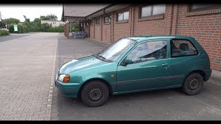 Toyota Starlet P9 1998 Acceleration 13L 75HP POV driving in germany [upl. by Namzzaj]