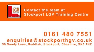 Stockport LGV Training Centre – HGV Driver Training [upl. by Retnuh]