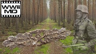 WWII Metal Detecting  German Waffen SS  Traces of War on the Eastern Front [upl. by Saisoj]