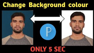 How to Change Background Colour in Passport size Photo in Mobile  Change Background colour [upl. by Anerok15]