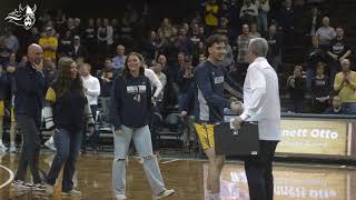 Augustana Mens Basketball Senior Day [upl. by Mehala]