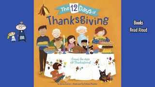 THE 12 DAYS OF THANKSGIVING 🍂  Cozy Read Aloud with Grandma [upl. by Eanwahs]