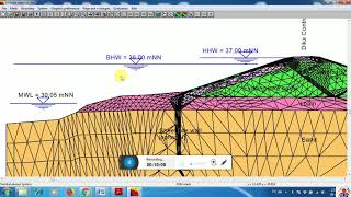 GGU Contour Mesh and Discharge  01 Homogeneous Dike [upl. by Aneehsak]