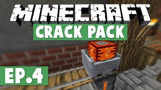 FTB CrackPack  TELEPORTING MINECART POWER 4 Modded Survival [upl. by Dale]