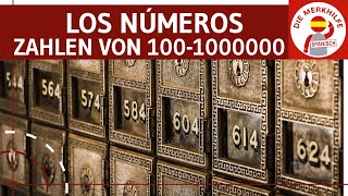 Los números  Zahlen von 100 bis 100000  Spanisch Grundzahlen  Kardinalzahlen auf Deutsch erklärt [upl. by Packton998]