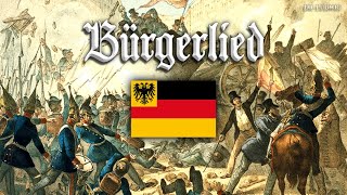 Bürgerlied German revolution songEnglish translation [upl. by Ysac]