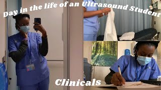 Day in the life of an Ultrasound Student Clinical Edition [upl. by Hsiwhem]