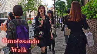 Omotesando Tokyo in Japan walking tour【4K】11202316 [upl. by Neel556]