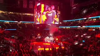 102324 Atlanta Hawks Opening Night Introductions [upl. by Cymbre275]