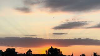 19 juli 2024 Sunrays  Crepuscular Rays  Zonnestralen [upl. by Anu890]