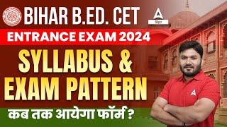 Bihar Bed Syllabus 2024 And Exam Pattern [upl. by Gottfried]