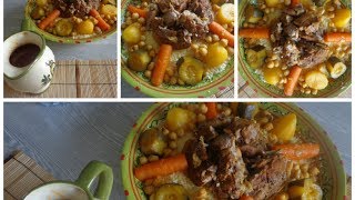 Algerian couscous  Couscous Algerien Part 2  Partie 2 [upl. by Alaster]