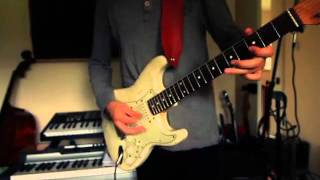 SRV BlueBird J1 Guitar Pickups quick test Fender Twin and Tube Screamer [upl. by Che]