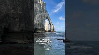 Etretat Beach Normandy France Rock Formation [upl. by Akimot]