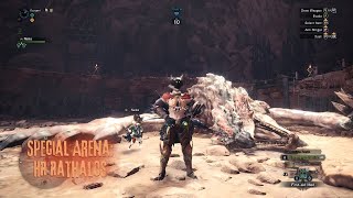 Monster Hunter World Iceborne  Special Arena HR Rathalos [upl. by Foss]