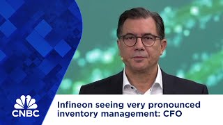 Infineon seeing very pronounced inventory management CFO [upl. by Blank]