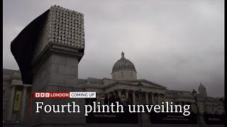 Trans and nonbinary faces unveiled on Fourth Plinth UK 18Sep2024 [upl. by Cedric]