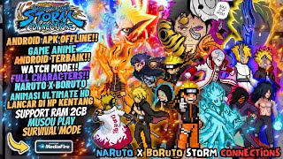 RELEASE NARUTO x BORUTO Storm Connections Mugen Android OFFLINE  Watch Mode BEST Characters 2024🔥💯 [upl. by Lairret789]