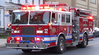 Humane Fire Company Engine 32 Responding 102922 [upl. by Koffler]