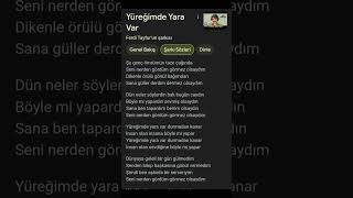 Yüreğimde yara varKaraoke [upl. by Eimot46]