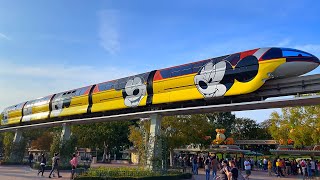 DISNEYLAND MONORAIL CAUGHT TESTING September 2021 [upl. by Nefets117]