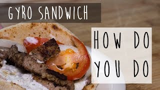 Homemade Gyro Meat  How to Make Your Own Gyro Sandwich [upl. by Mccarty577]