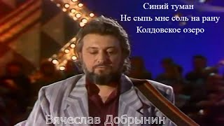 Вячеслав Добрынин quotСиний туманquot quotНе сыпь мне соль на рануquot quotКолдовское озероquot [upl. by Medrek]