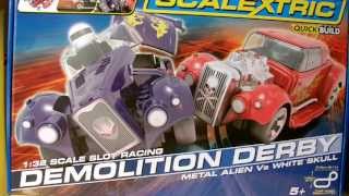 Scalextric Set Review Demolition Derby [upl. by Oemor]