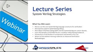 System Verilog Strategies [upl. by Juetta]