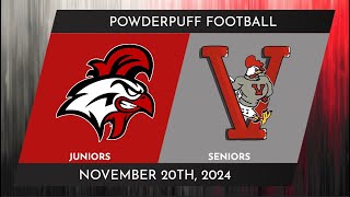 Vineland High School Powderpuff Football  2024 [upl. by Anoel528]